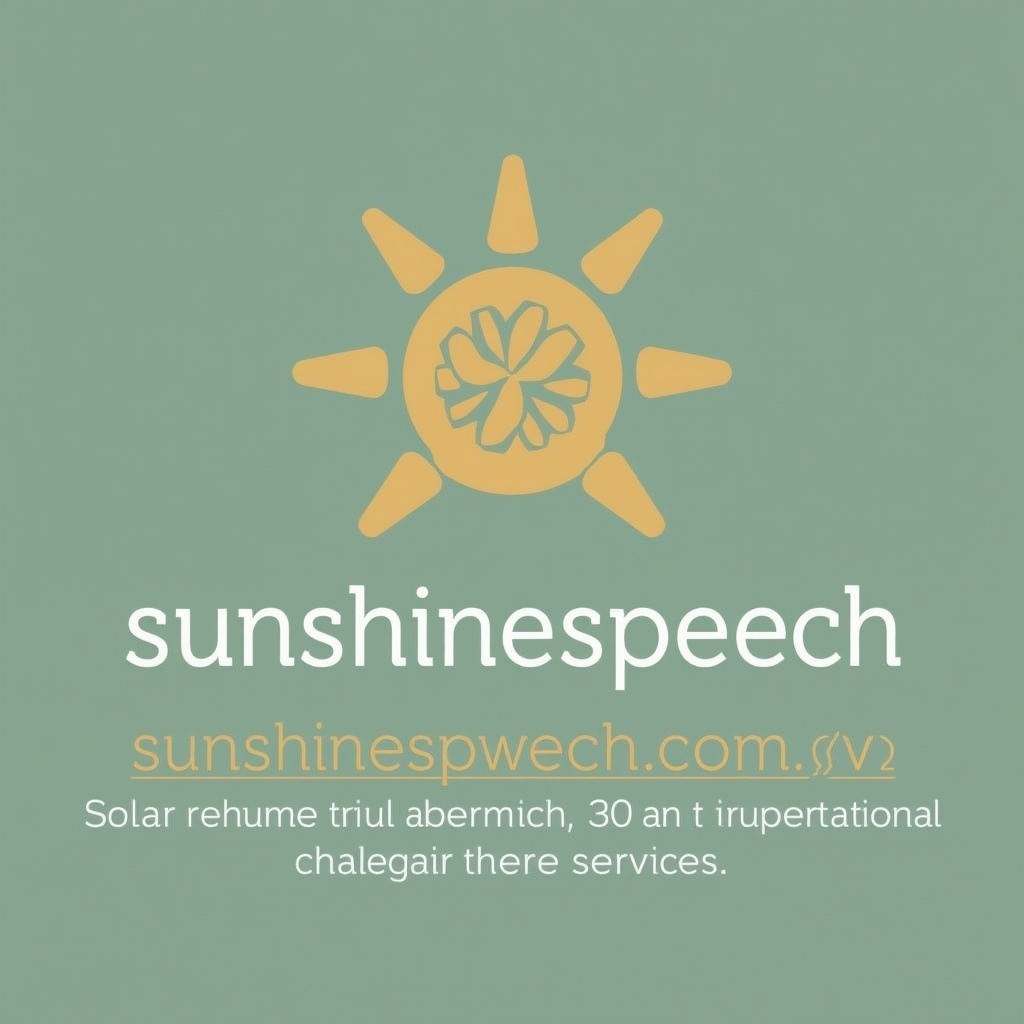 Sunshinespeech